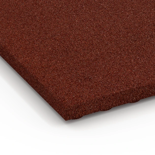 Detailaufnahme der Randausprägung von WARCO-Produkt 6647, , Format 100 x 50 x 4 cm, Farbe Rosso mattone.