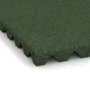 Detailaufnahme der Randausprägung von WARCO-Produkt 0618, Lastra di protezione murale, Format 500 x 500 x 40 mm, Farbe Verde erba.