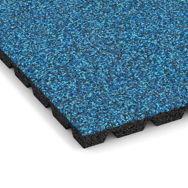 La vue détaillée sur les bords du produit WARCO 5486, Dalle de terrasse 3 cm, au format 500 x 500 x 30 mm, en couleur Atlantique.