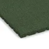 Detailaufnahme der Randausprägung von WARCO-Produkt 0570, Lastra di protezione murale, Format 500 x 500 x 30 mm, Farbe Verde erba.