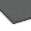 Detailaufnahme der Randausprägung von WARCO-Produkt 0571, Lastra di protezione murale, Format 500 x 500 x 30 mm, Farbe Grigio ardesia.
