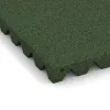 Detailaufnahme der Randausprägung von WARCO-Produkt 0656, Lastra di protezione murale, Format 500 x 500 x 45 mm, Farbe Verde erba.
