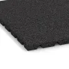 Detailaufnahme der Randausprägung von WARCO-Produkt 0526, Lastra di protezione murale, Format 500 x 500 x 25 mm, Farbe Antracite.
