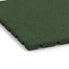 Detailaufnahme der Randausprägung von WARCO-Produkt 0528, Lastra di protezione murale, Format 500 x 500 x 25 mm, Farbe Verde erba.