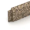 Detailaufnahme der Randausprägung von WARCO-Produkt 2249, Battiscopa, Format 750 x 80 x 20 mm, Farbe Travertino.