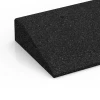Detailaufnahme der Randausprägung von WARCO-Produkt 6601, Übergangsrampe, Format 100 × 25 cm | 1 < 8 cm, Farbe Anthrazit.