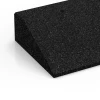 Detailaufnahme der Randausprägung von WARCO-Produkt 6603, Rampa per soglia, Format 100 × 25 cm | 1 < 10 cm, Farbe Antracite.