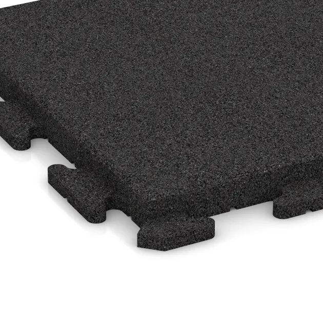 Detailaufnahme der Randausprägung von WARCO-Produkt 1386, Piastrelle per esterni Classic, Format 500 x 500 x 40 mm, Farbe Antracite.