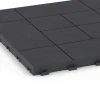 Detailaufnahme der Randausprägung von WARCO-Produkt 6236, Motivo a riquadri – Piastrella a incastro, Format 38,5 x 38,5 x 2 cm, Farbe Ardesia.