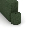 La vue détaillée sur les bords du produit WARCO 2576, Bloc en caoutchouc, au format 100 x 15 x 30 cm, en couleur Vert herbe.