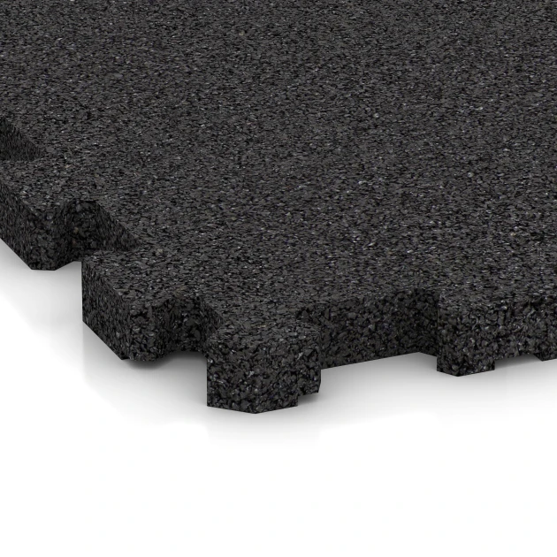 Detailaufnahme der Randausprägung von WARCO-Produkt 3741, Mattonella da esterno, Format 30,6 x 30,6 x 2 cm | 0,094 m², Farbe Antracite.