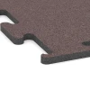Detailaufnahme der Randausprägung von WARCO-Produkt 6149, Pavimentazione Fitness Performance Elite, Format 100 x 100 x 2 cm | 1,00 m², Farbe Rosso Minerale.