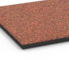 Detailaufnahme der Randausprägung von WARCO-Produkt 6358, Terrassenplatte Classic, Format 50 x 50 x 3 cm, Farbe Feuersglut.