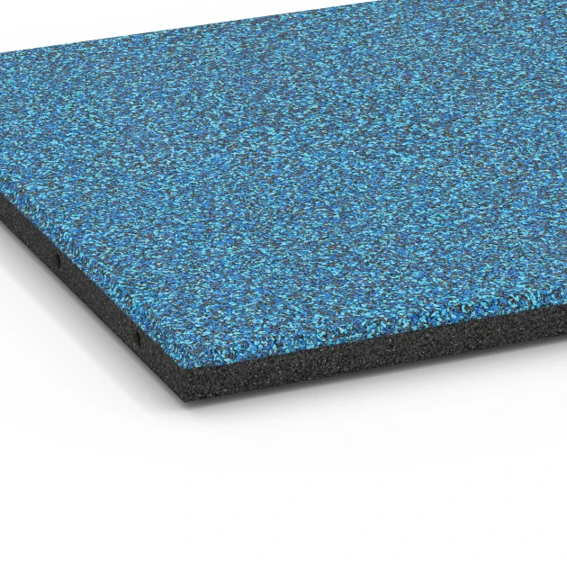 La vue détaillée sur les bords du produit WARCO 6361, Dalle de terrasse Classic, au format 50 x 50 x 3 cm, en couleur Atlantique.