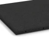 Detailaufnahme der Randausprägung von WARCO-Produkt 6127, Piastrella antitrauma 95 cm, Format 50 x 50 x 3 cm | 0,25 m², Farbe Antracite.