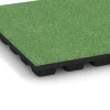 Detailaufnahme der Randausprägung von WARCO-Produkt 6293, Fallschutzplatten, Format 50 x 50 x 4,8 cm, Farbe Lindgrün.