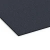 Detailaufnahme der Randausprägung von WARCO-Produkt 6175, Fitness Performance Elite Trainingsboden, Format 100 × 100 × 1,5 cm, Farbe Anthrazit.