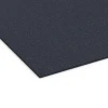 Detailaufnahme der Randausprägung von WARCO-Produkt 6177, Fitness Performance Elite Trainingsboden, Format 100 × 100 × 1 cm, Farbe Anthrazit.