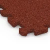Detailaufnahme der Randausprägung von WARCO-Produkt 6989, Piastrelle per campi sportivi, Format 50 x 50 x 3 cm | 0,25 m², Farbe Rosso mattone.