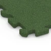 Detailaufnahme der Randausprägung von WARCO-Produkt 6614, Poolunterlage, Format 50 x 50 x 3 cm | 0,25 m², Farbe Grasgrün.