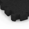 Detailaufnahme der Randausprägung von WARCO-Produkt 6309, Piastra antitrauma ad incastro puzzle, Format 50 x 50 x 6 cm | 0,25 m², Farbe Antracite.