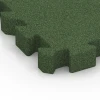 Detailaufnahme der Randausprägung von WARCO-Produkt 6407, Piastrella antitrauma – 220 cm, Format 50 x 50 x 6 cm | 0,25 m², Farbe Verde erba.