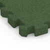 Detailaufnahme der Randausprägung von WARCO-Produkt 6403, Piastrella antitrauma – 190 cm, Format 50 x 50 x 5 cm | 0,25 m², Farbe Verde erba.