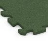 Detailaufnahme der Randausprägung von WARCO-Produkt 6411, Balkonboden, Format 50 x 50 x 2 cm | 0,25 m², Farbe Grasgrün.