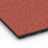 Detailaufnahme der Randausprägung von WARCO-Produkt 6386, Stallmatte Komfort, Format 100 x 50 x 4 cm | 0,50 m², Farbe Ziegelrot.
