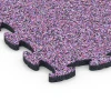 Detailaufnahme der Randausprägung von WARCO-Produkt 6792, Piastrelle balcone gomma, Format 44,6 x 44,6 x 1,8 cm, Farbe Lavanda.
