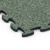 Detailaufnahme der Randausprägung von WARCO-Produkt 6861, Fitness Max Floor System, Format 44,6 x 44,6 x 1,8 cm, Farbe Prato inglese.