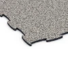 Detailaufnahme der Randausprägung von WARCO-Produkt 6833, Fitness Active Floor System, Format 97,1 x 97,1 × 1,8 cm, Farbe Grauer Granit.