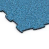 Detailaufnahme der Randausprägung von WARCO-Produkt 6839, Fitness Active Floor System, Format 97,1 x 97,1 × 1,8 cm, Farbe Atlantik.