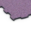 Detailaufnahme der Randausprägung von WARCO-Produkt 6855, Fitness Active pavimento, Format 97,1 x 97,1 x 2,8 cm, Farbe Lavanda.