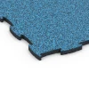 La vue détaillée sur les bords du produit WARCO 6857, Fitness Active dalle, au format 97,1 x 97,1 x 2,8 cm, en couleur Atlantique.