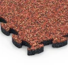 Detailaufnahme der Randausprägung von WARCO-Produkt 6773, Pavimento bordo piscina, Format 28,9 x 28,9 x 1,8 cm, Farbe Etna.