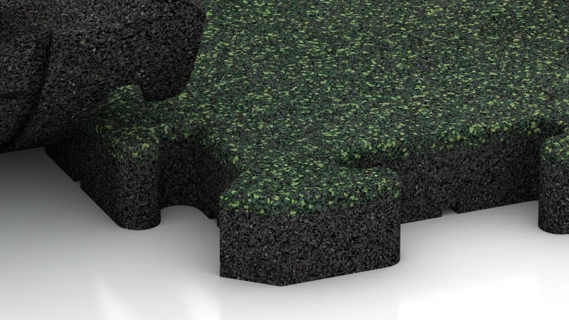 Sistema puzzle con fase leggermente arrotondata