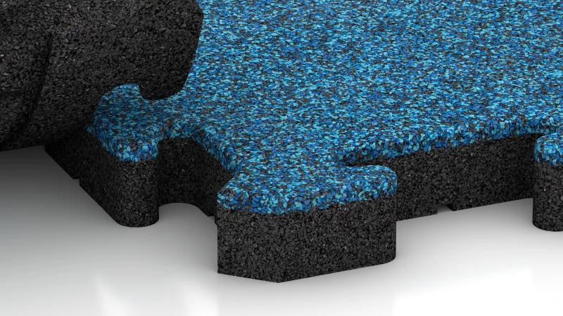 Sistema puzzle con fase leggermente arrotondata