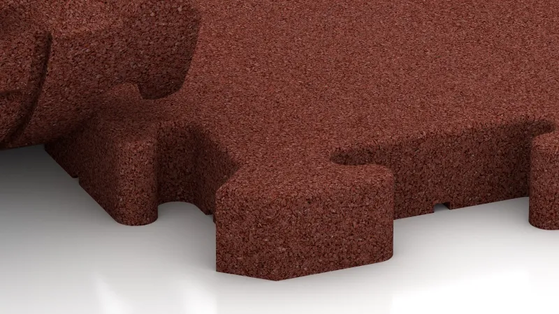 Giunzione a incastro con smusso delicatamente arrotondato