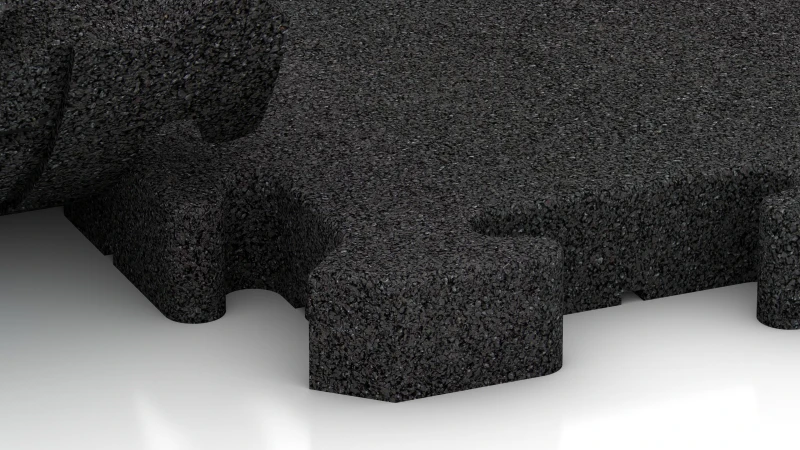 Sistema puzzle con fase leggermente arrotondata