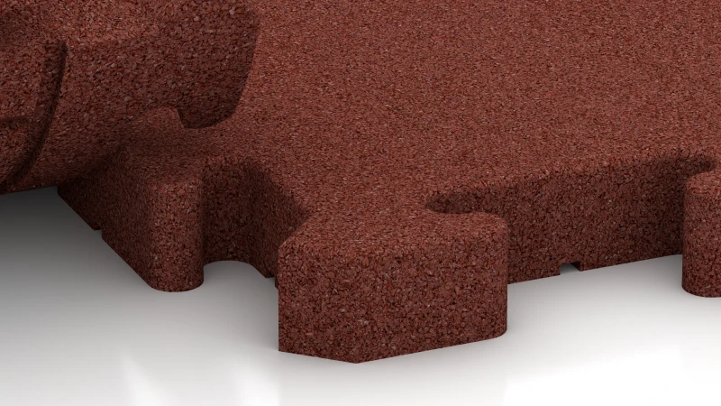 Sistema puzzle con fase leggermente arrotondata