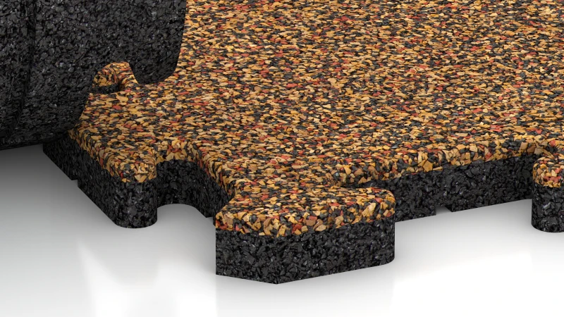 Sistema puzzle con fase leggermente arrotondata