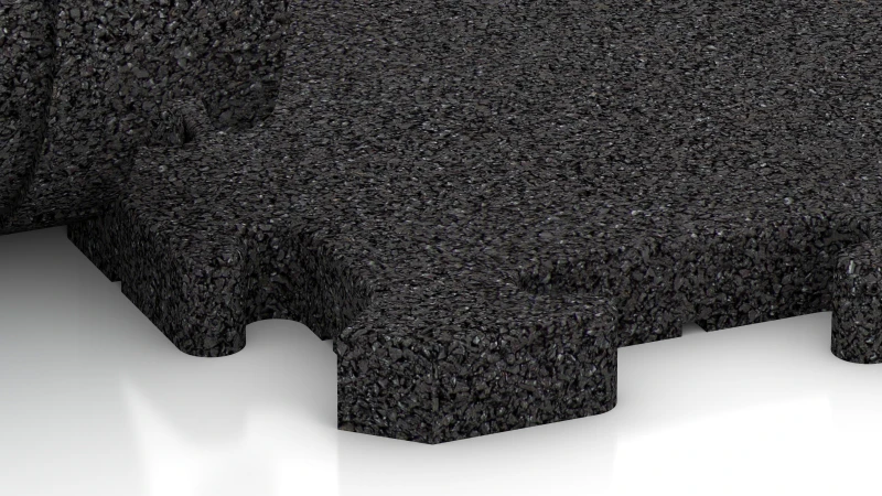 Sistema puzzle con fase leggermente arrotondata