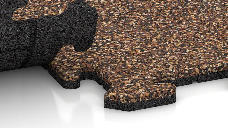 Giunzione a incastro con smusso delicatamente arrotondato