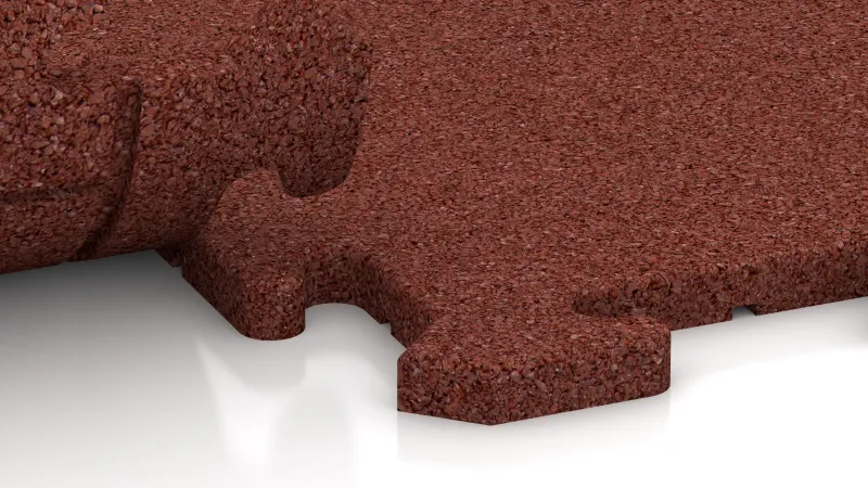 Giunzione a incastro con smusso delicatamente arrotondato