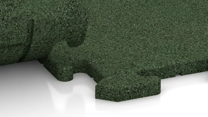 Giunzione a incastro con smusso delicatamente arrotondato