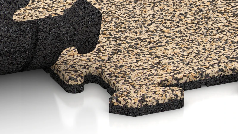 Sistema puzzle con fase leggermente arrotondata