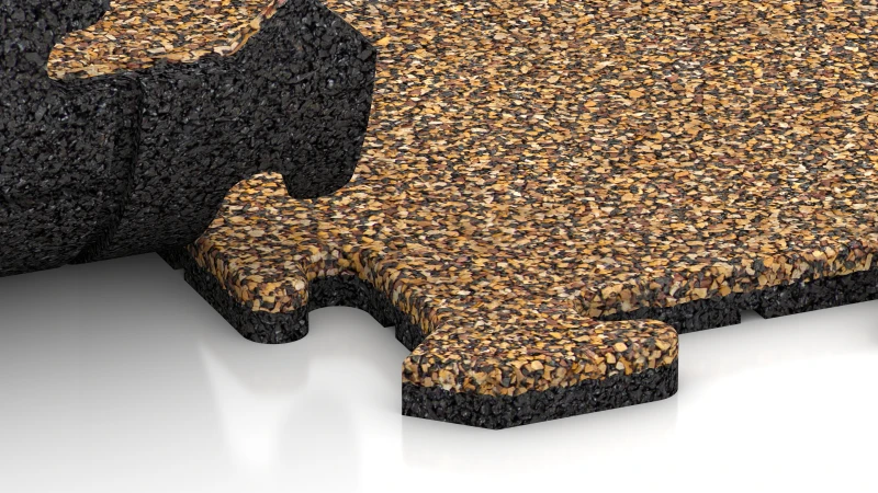 Sistema puzzle con fase leggermente arrotondata