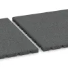 Großaufnahme vom Verbindungssystem von WARCO-Boden 0529 - Lastra di protezione murale im Farbdesign Grigio ardesia. Abmessungen 500 x 500 x 25 mm.