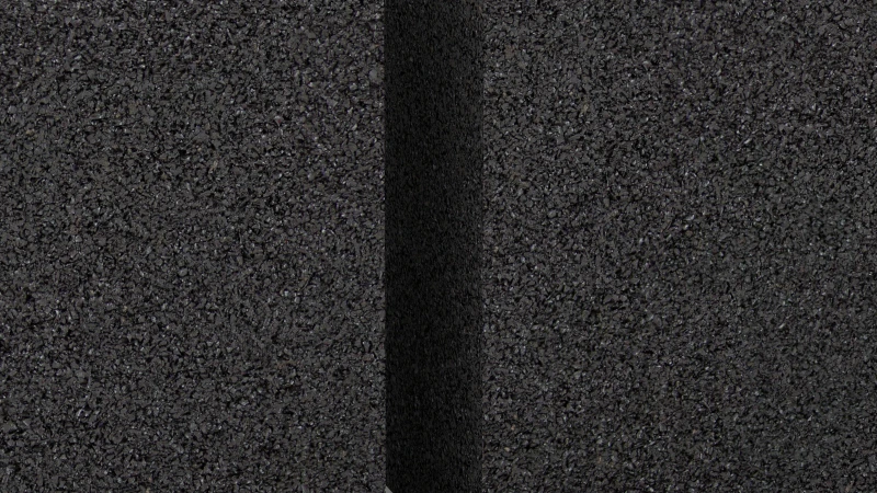 Betonfundament mit Rückenstütze